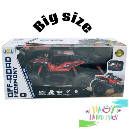 جيب لاسكلي حجم كبير 6 عجال RC -OFF-ROAD HEGEMONY